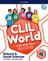 CLIL World Natural & Social Sciences 4. Class book | Varios autores | 9780190545000 (OXFORD)